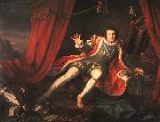 William Hogarth David Garrick as Richard III painting